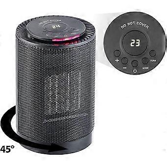 Carlo Milano Ceramic Fan Digital Ceramic Tabletop Heater, 3 Speeds & Oscillation, 1200 Watts, SKU: TC_24112021001