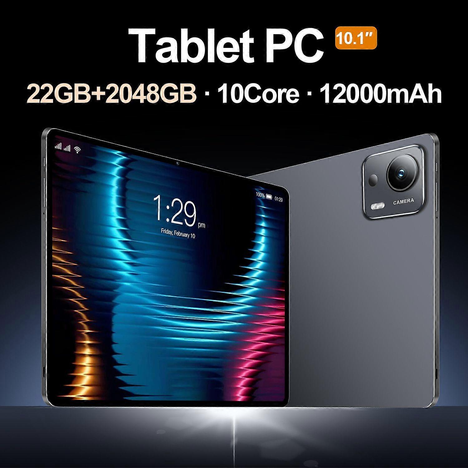 Pad 7 Ultra Tablet With Ips Full-Screen Display And Android 10.1-Inch Operating System
