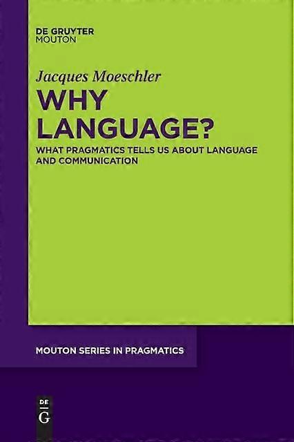 Why Language - Jacques Moeschler - Paperback - en Book