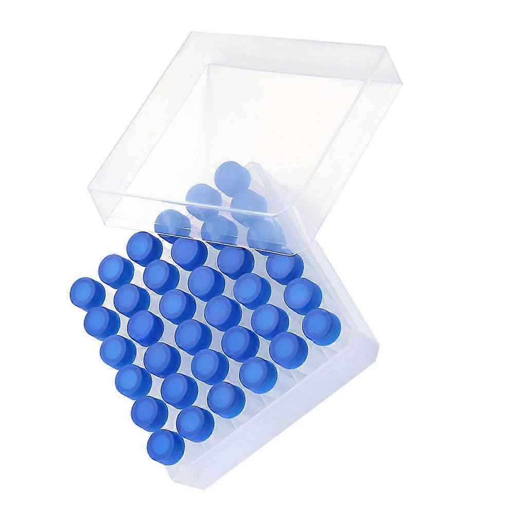 5ml Small Freezing Tubes Plastic Vials Sample Tubes with Screw Lid Box