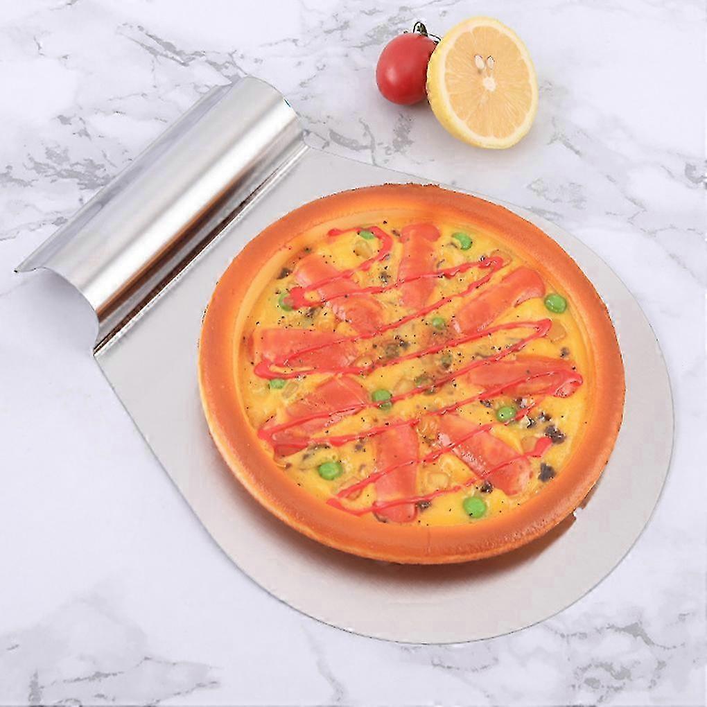 Silver Bread Pastry Tray Wide Application Dishwasher Safe Comfortable Handle Baking Tools compatible withCake