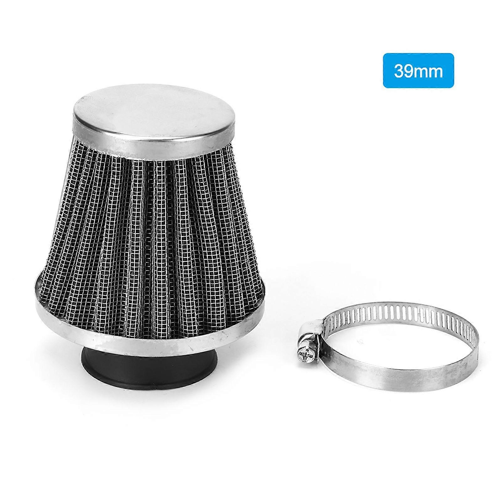 Mushroom Head Engine Air Cleaner Filter Motorcycle Modification Accessory39mm/1.54in