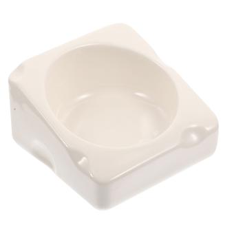 Hamster Food Bowl Ceramic Pet Feeder for Storage 5Pcs Cheese Shape