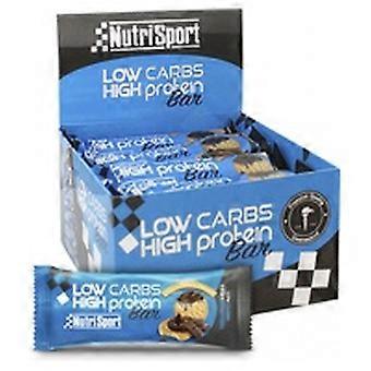 Low carbs high protein bar chocolate cookies 16 bars of 60g (Chocolate - Cookie)