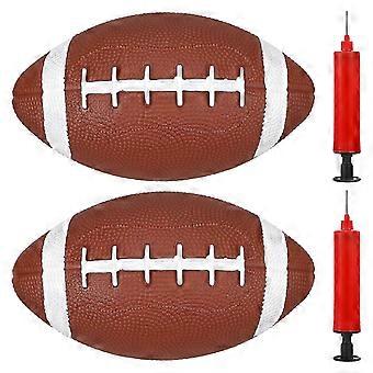 Ballon de rugby pour l'entraînement sportif des enfants, ensemble de 6 ballons en PVC.