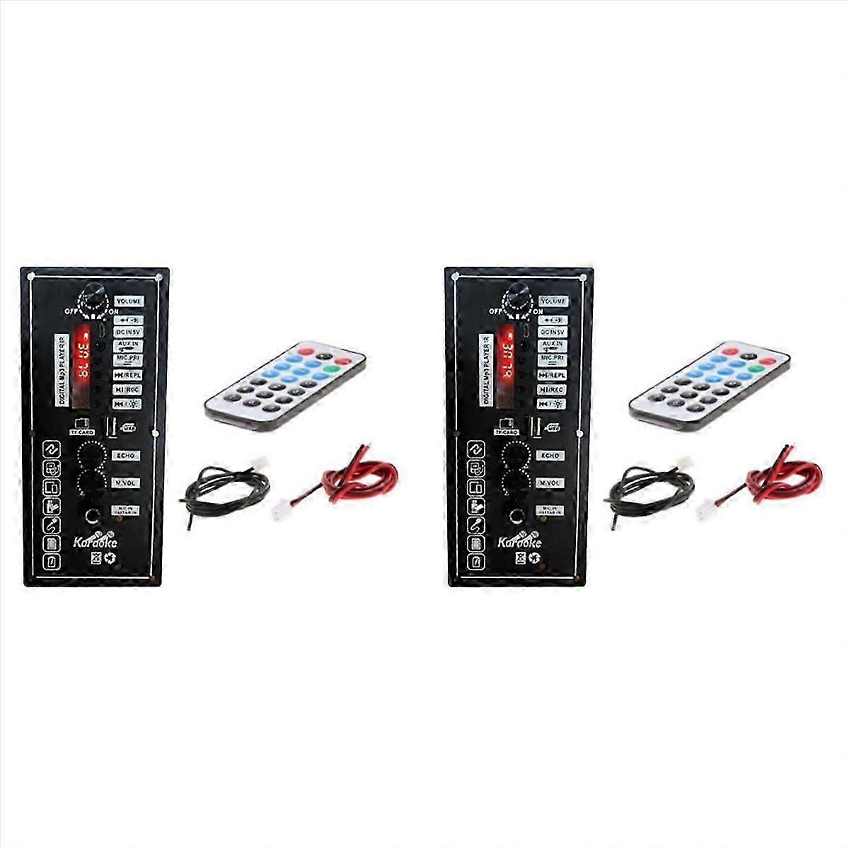 3X 3.7V Amplifier Board Square Dance Speaker Amplifier Support Bluetooth AUX