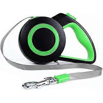 Retractable Dog Leash, Retractable Dog Leash with Reflective Stitching, Up to 20kg Strong Nylon Tape