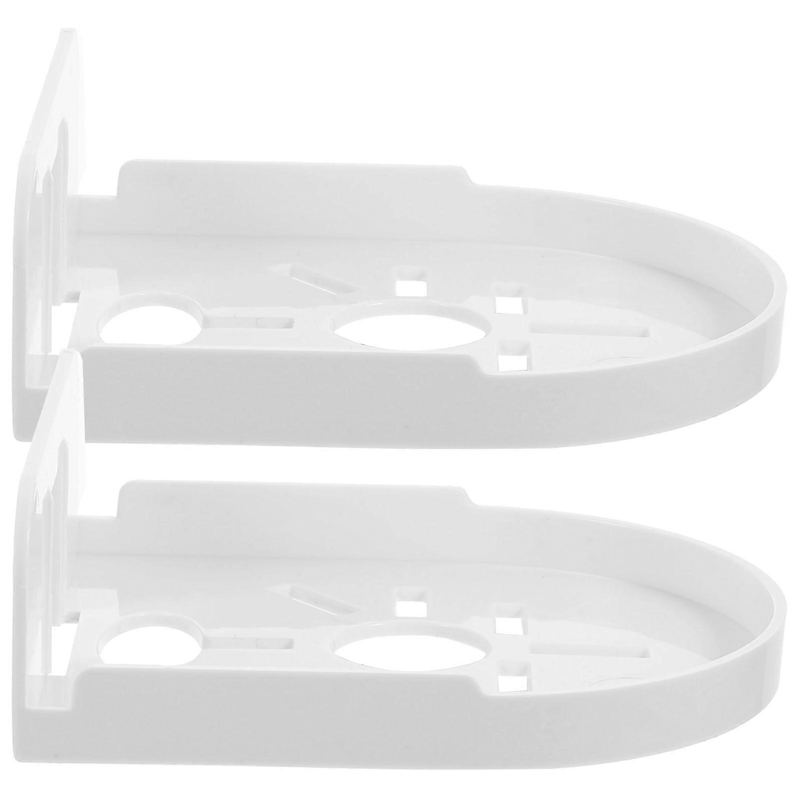 2pcs Wall Mount Floating Shelves Security Camera Support Brackets Speaker Shelves