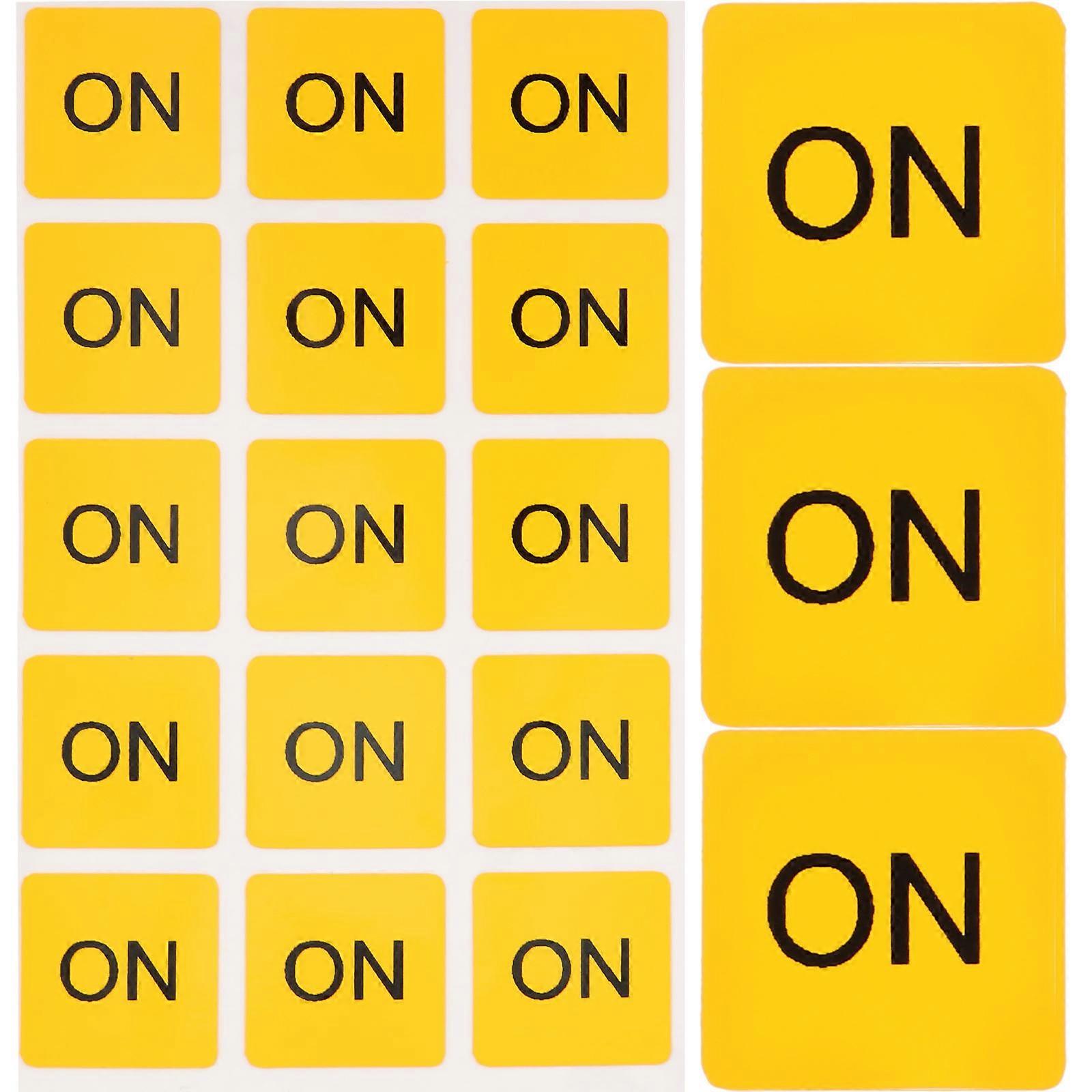 20pcs Device Switch Label Sticker On/Off Caution Switch Sticker Device Switch Stickers