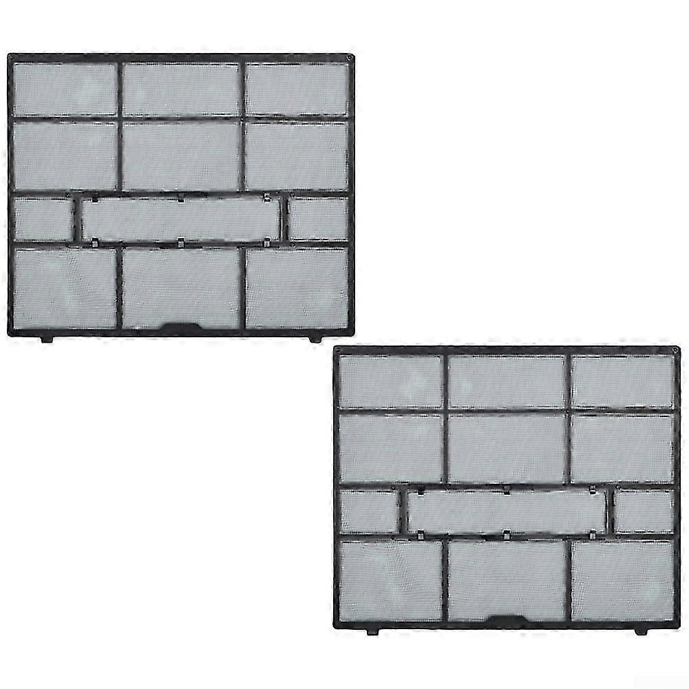 Air Conditioner Filter Dustproof Mesh Screen for Indoor Split Unit, Durable Plastic, Easy Install (35.3x29cm)