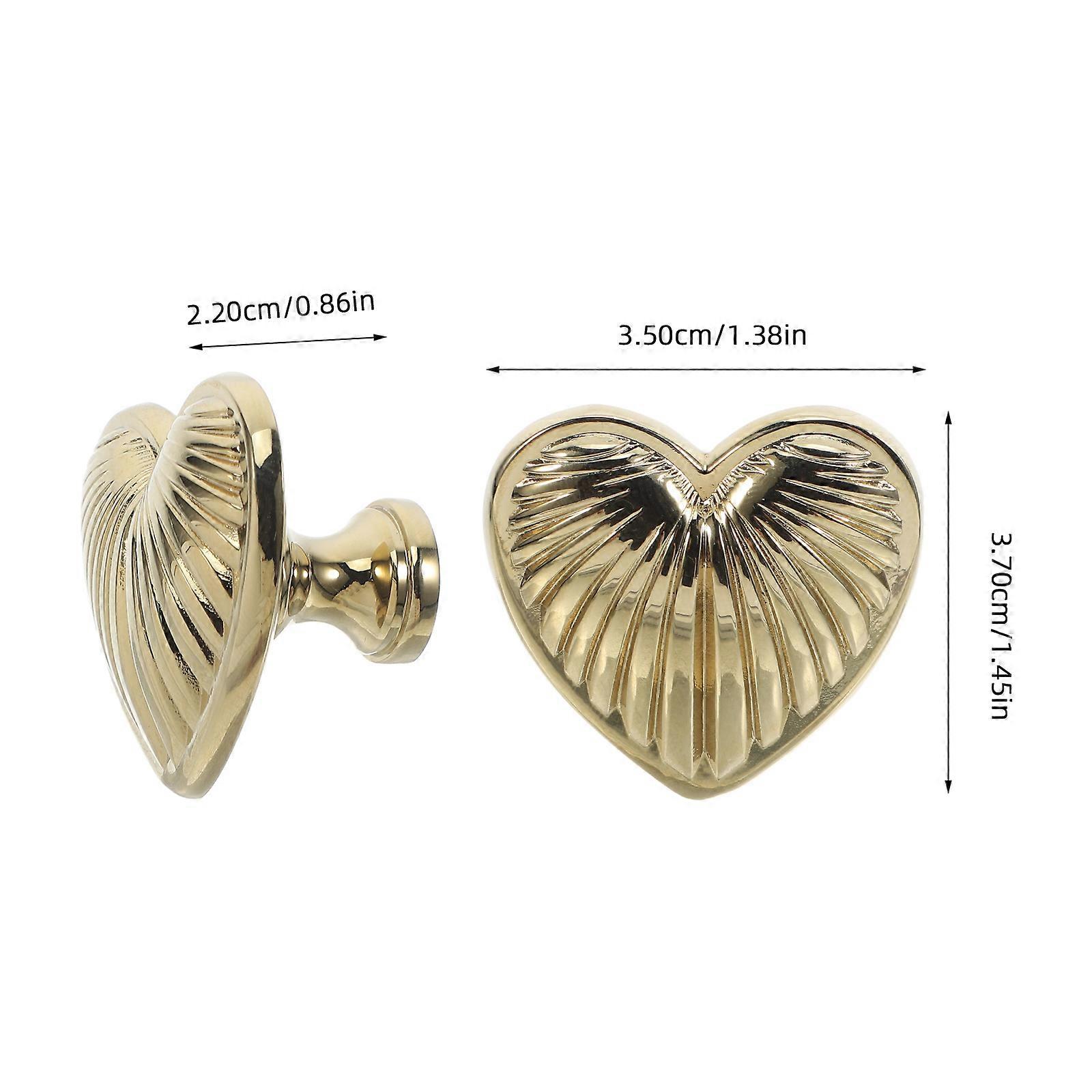 Brass Drawer Knobs Gold Heart Shaped Brass Drawer Knobs Pulls Handles For Bathroom Kitchen Cabinet
