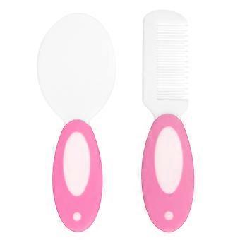 Baby Bath Comb Wool Brush for Hair Cleaning 1Pcs Comfortable Pink