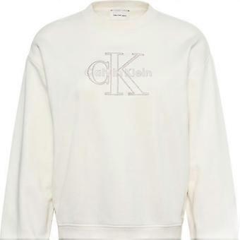 Moletom Calvin Klein LV047G820G tamanho G, tecido atoalhado para bebês, coleção sazonal.