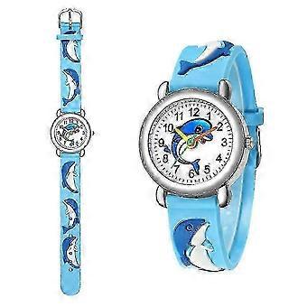 Cartoon, Dolfijn Horloge, Kids Cartoon, Digitaal Horloge, Mode Kinderen Casual Horloge, Kerstmis cadeau