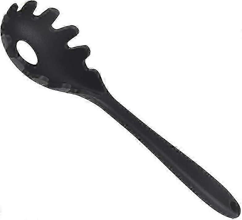 Silicone Spaghetti Fork Spaghetti Spoon (black) (1pcs)