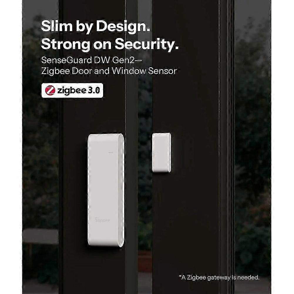 SONOFF SNZB-04PR2 Zigbee 3.0 Smart Door and Window Sensor Smart Automation Module Requires Zigbee Hub