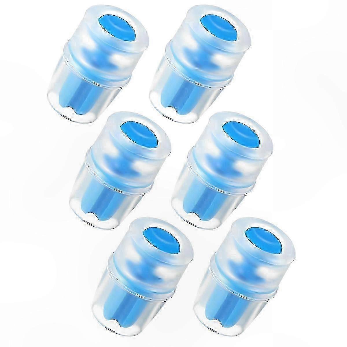 6-Pack Hydration Bladder Bite Valve Sheath Replacement Nozzle