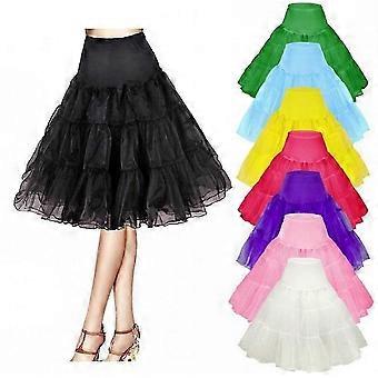 Retro 50s Swing Style 26-Inch Vintage Petticoat Fancy Net Underskirt Skirt