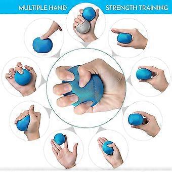 3pcs Hand Trainer Balls Finger Trainer Ball for Stress Relief Strength Training