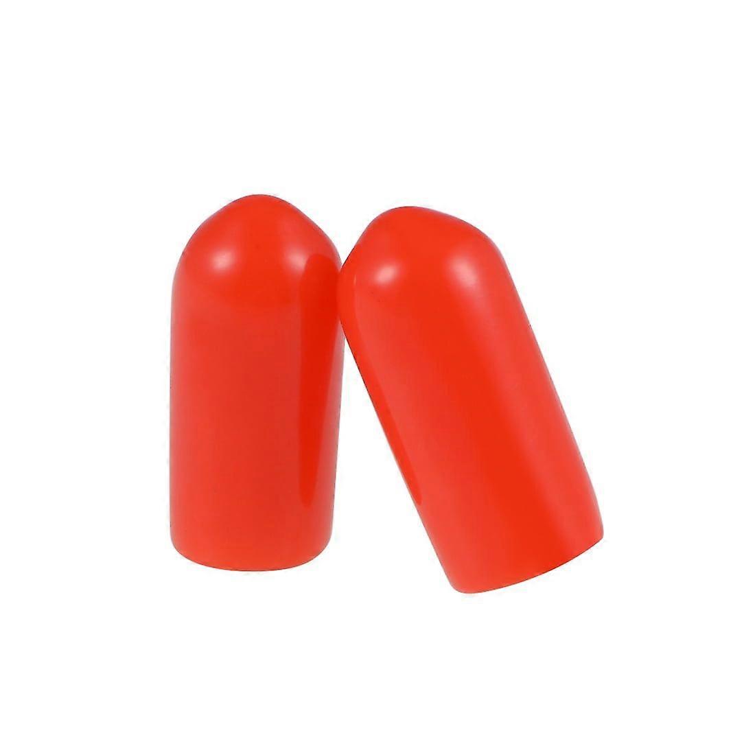 5mmIDRedScrewThreadProtectorsVinylEndCaps80Pack