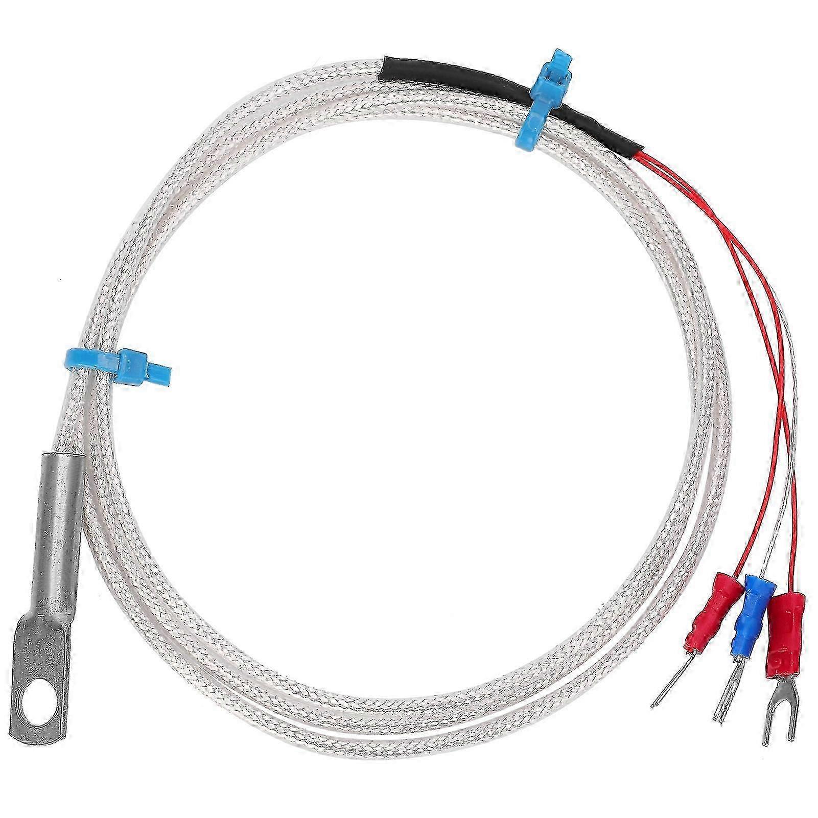 PT100 Thermistor Temperature Sensor Probe 1m Round Hole Patch Type