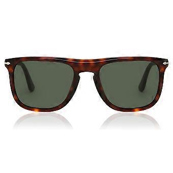 Persol PO3336S 24/31 Full Rim Tortoise Unisex Square Sunglasses UV3 Original
