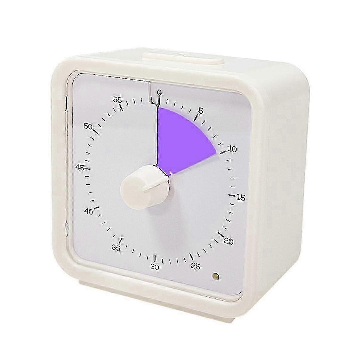 60Minute Visual Timer for Kids, Time Management Tool Study Classroom Timer, Pomodoro Timer with Si