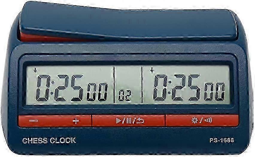Digital Chess Clock Timer, Professional Game Timer for Chess Board