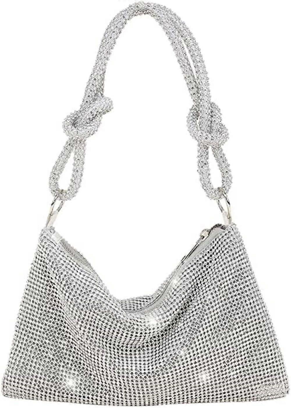 Sparkly Crystal Rhinestone Evening Handbag
