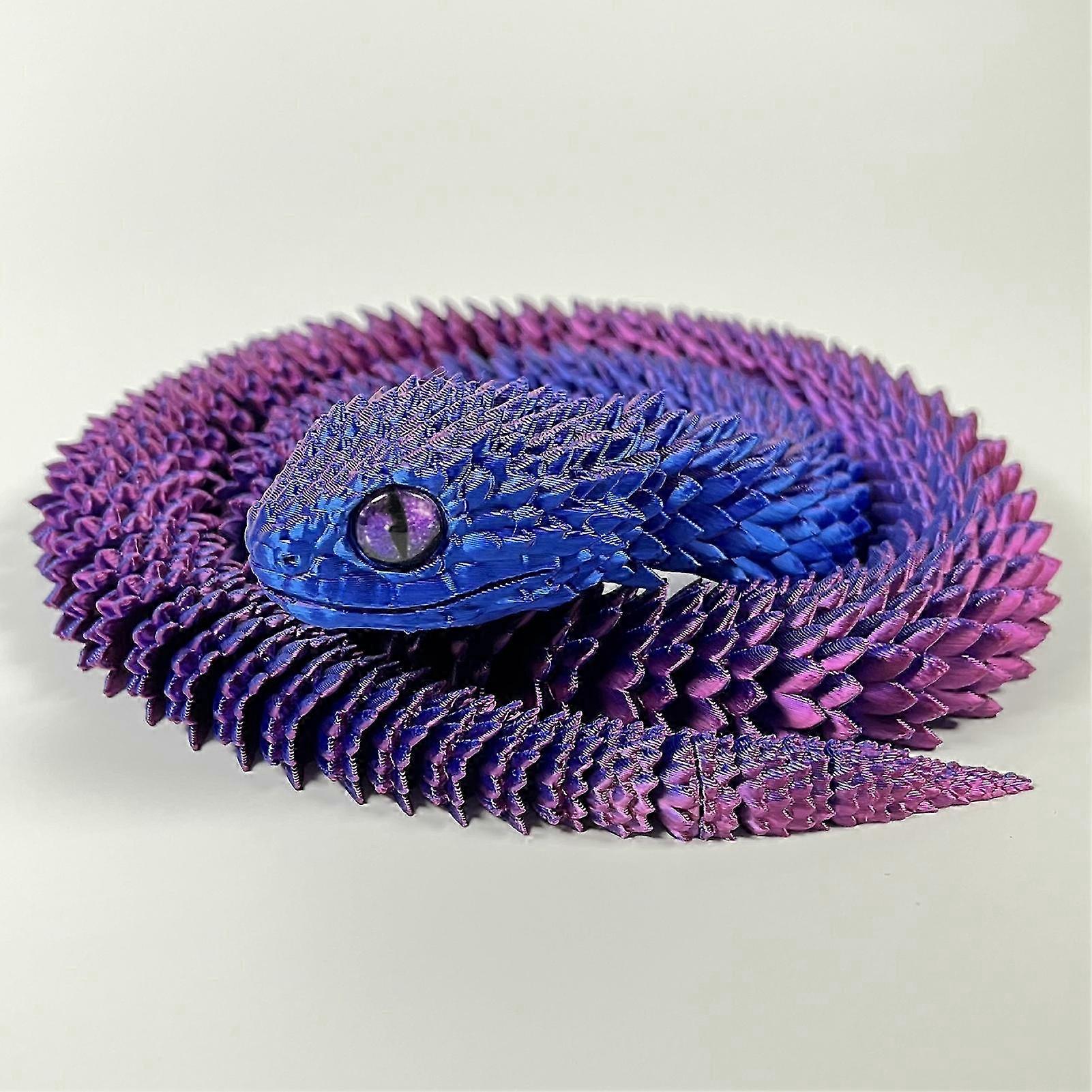 Poseable 45cm 3D Printed Snake Ornament