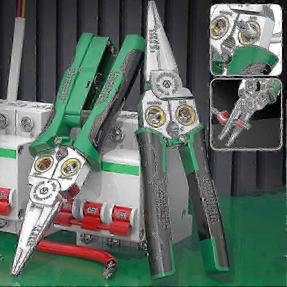 Stainless Steel Multi Function Wire Stripping Pliers