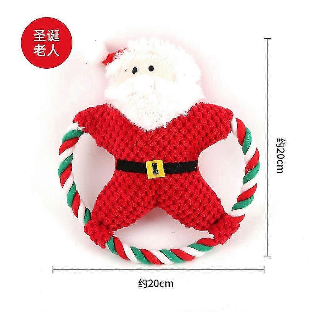 Soft Crinkle Squeaky Dog Toy