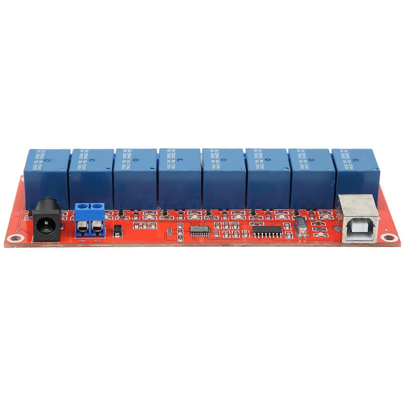Relay Module Interface Board for LowLevel Trigger USB Serial Port DIY Electrical Supplies24V