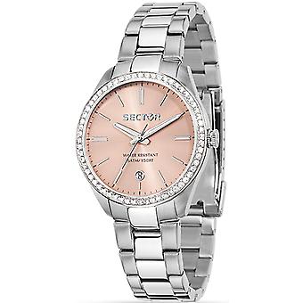 Sector 120 Quartz Analog Woman Watch with R3253588504 Stainless Steel Bracelet