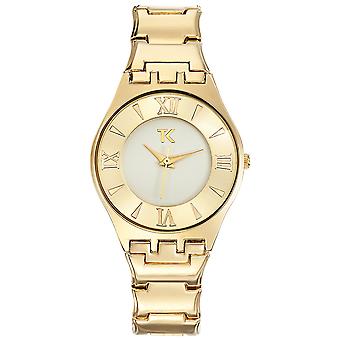 Trendy kiss- ladonas reloj para Mujer Analógico de Cuarzo con brazalete de Acero inoxidable TMG10053-01