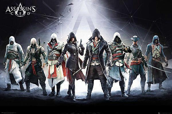 Assassins Creed Characters Memory Puzzle 1410