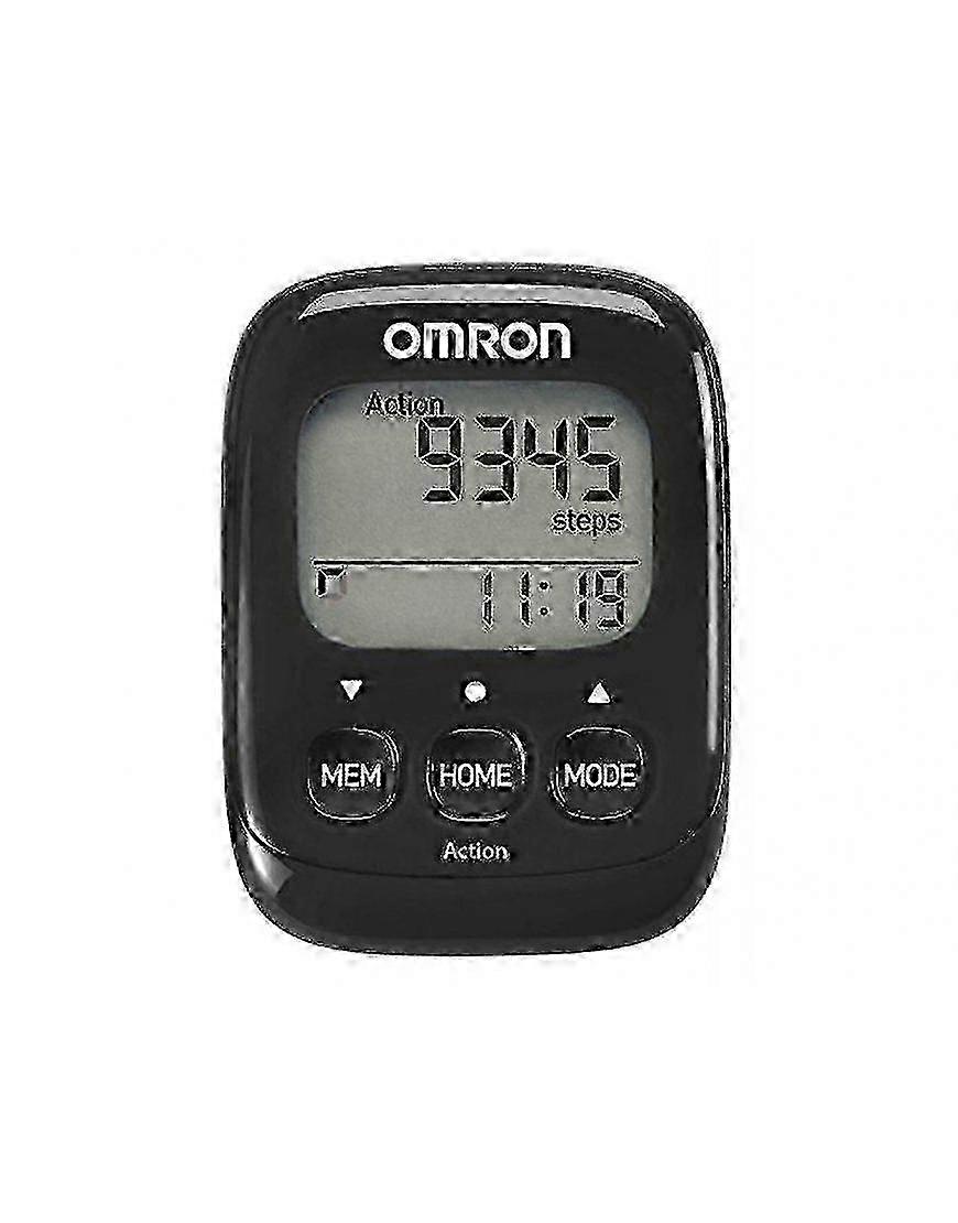 HJ325-EBK Walking Style IV Highly Sensitive 3D Sensor Walking Pedometer