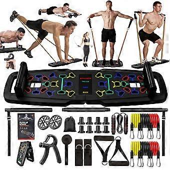 Push Up Board 22-in-1 Home Gym Set - 500 Kg Max - 40x14,5x26 Cm - ABS Kunststof - Krachttraining