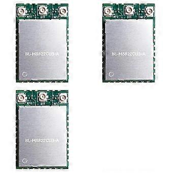 3X RTL8822CU WIFI Bluetooth Module Dual Band WIFI5 B.T2.0 867Mbps 5G Wireless Modules BL-M8822CU3-A-SNNGV