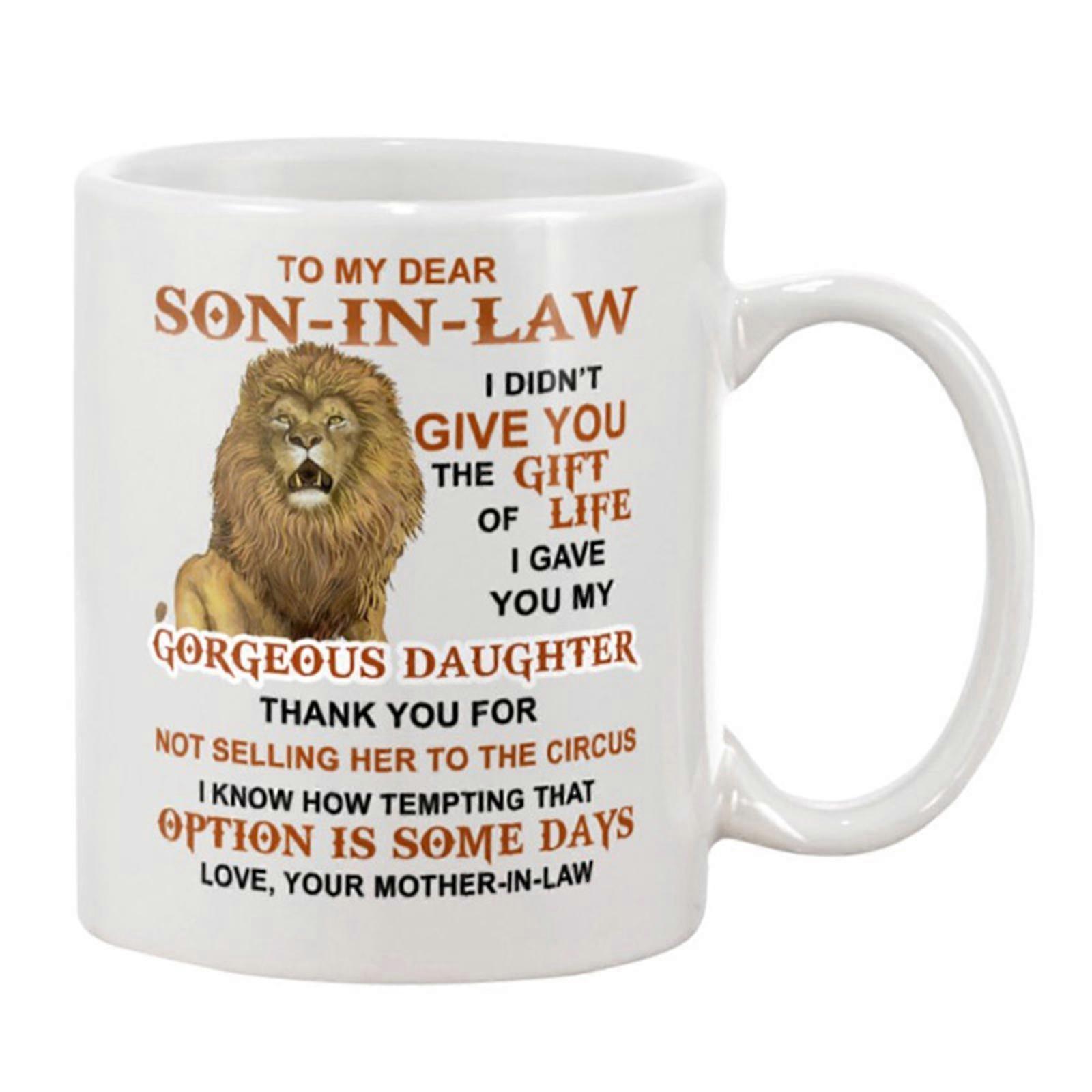 Ceramic Son-In-Law Gift Mug