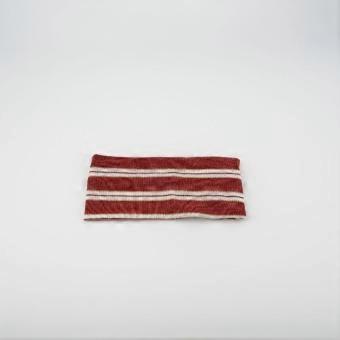 Fascia elastica per capelli a coste, ideale per lo sport, con ampia banda antiscivolo, perfetta per lo yoga, la corsa e l'uso quotidiano, per raccogliere i capelli e assorbire il sudore.