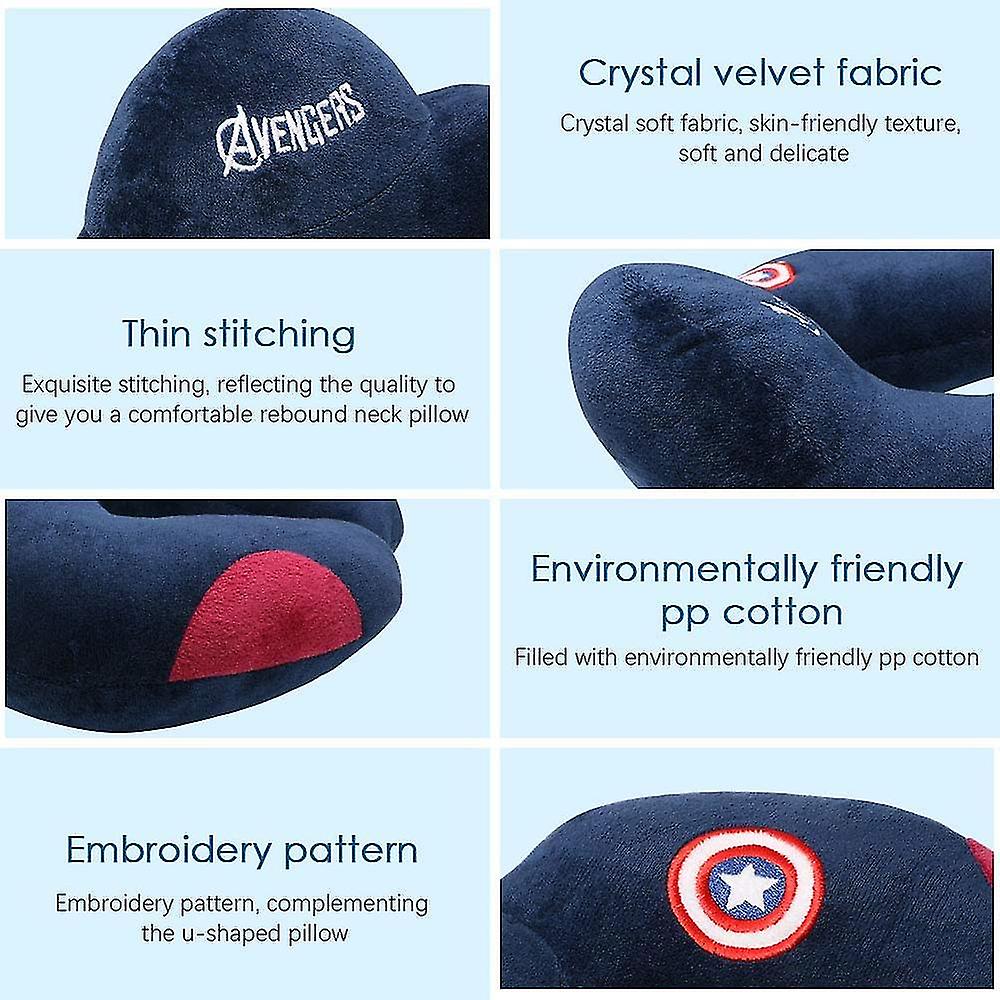 Travel Neck Pillow Neck Rest Made Of Memory Foam Ergonomically