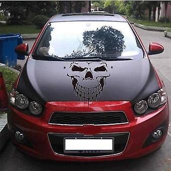 Black Flag Skull Distressed Vinyl Decal Sticker – For Car Trunk, Hood, Or Anywhere