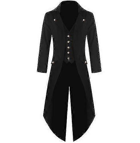 Gothic Steampunk Tailcoat Jacket_a