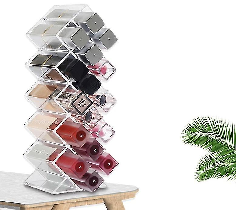 16 Grids Lipstick Jewelry Box Lipstick Storage Box Makeup Storage Holder Cosmetic Storage Box