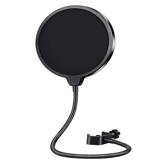 Microphone Pop Filter Recording Ajustable Double-layer Windproof Pop-proof Cover For Studio Recording Live Stream Gaming