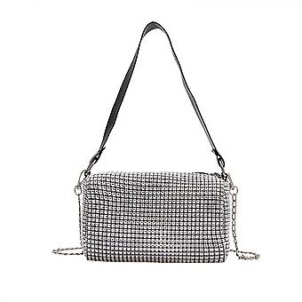 Rhinestone Evening Purse for Women Crystal Crossbody Bags Bling Clutch Handbag for Wedding Prom Party