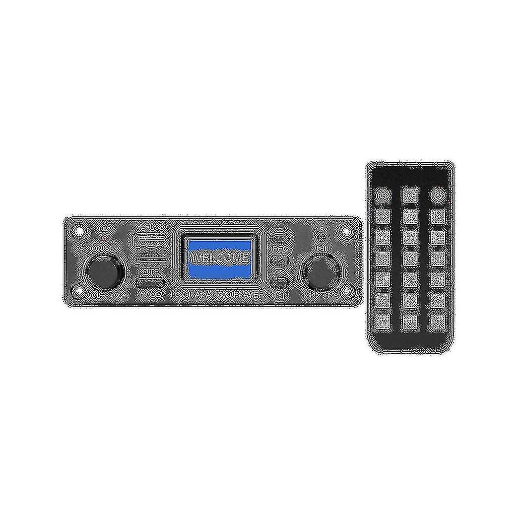 Digitaler Audio-Player Bluetooth MP3-Player Decoderplatine 128x64 Punkte LCD-USB-SD bt fm Musik-Player M