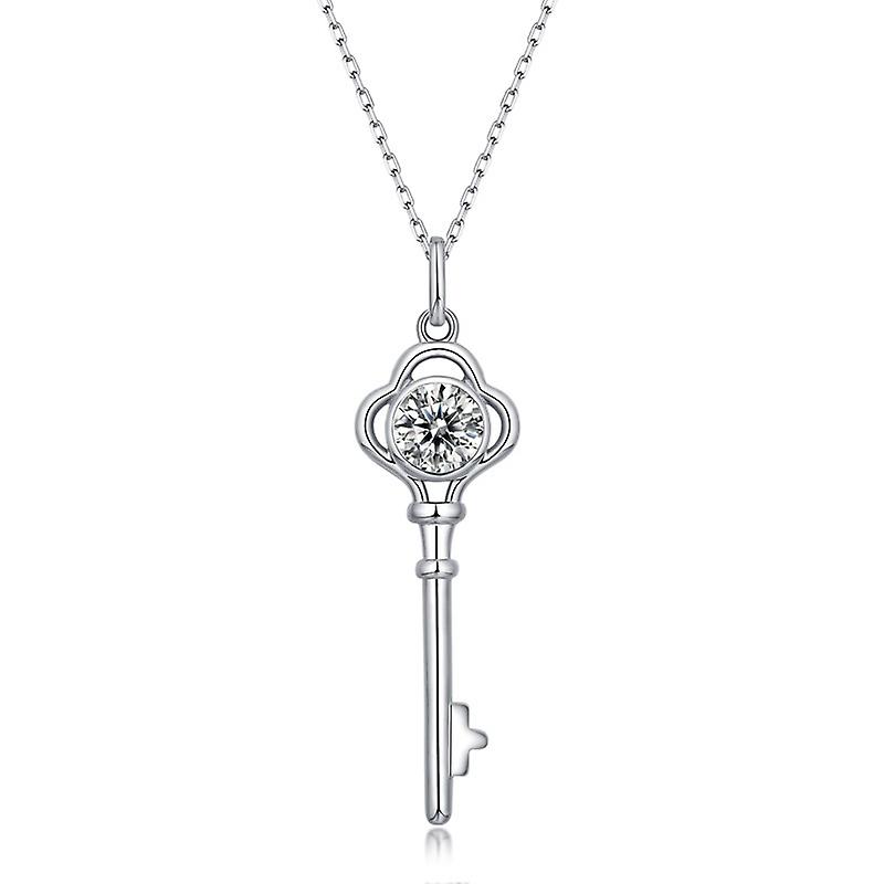 S925 Silver Key Necklace