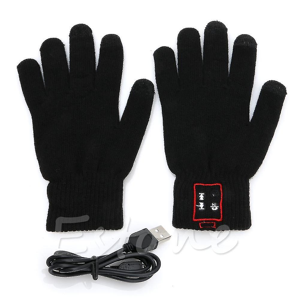 Bluetooth-compatible Calling Gloves For Touch Screen Mobile Headset Speaker For